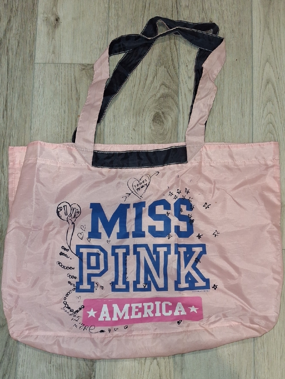 Miss Pink America Pink Tote Bag